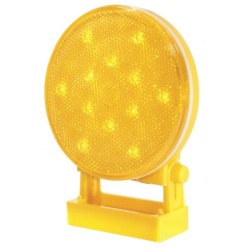 Girofar directional LED cu baterii si prindere magnetica